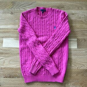 Ralph Lauren Sweater Pink Medium